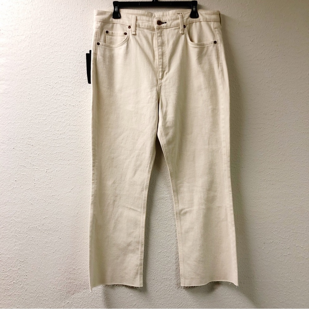 Rag & Bone Nina High Rise Ankle Flare Denim Jeans - Picture 2 of 13